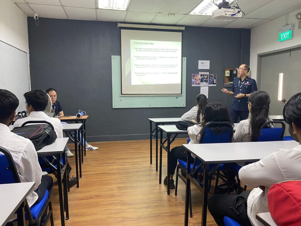 TEG International College Singapore Crime Prevention Talk 3